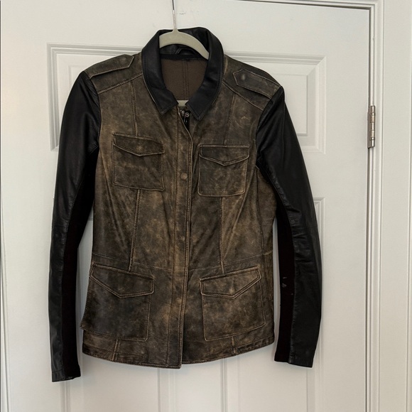 G’ GIMOS Women's Brown and Black Jacket - Picture 1 of 13